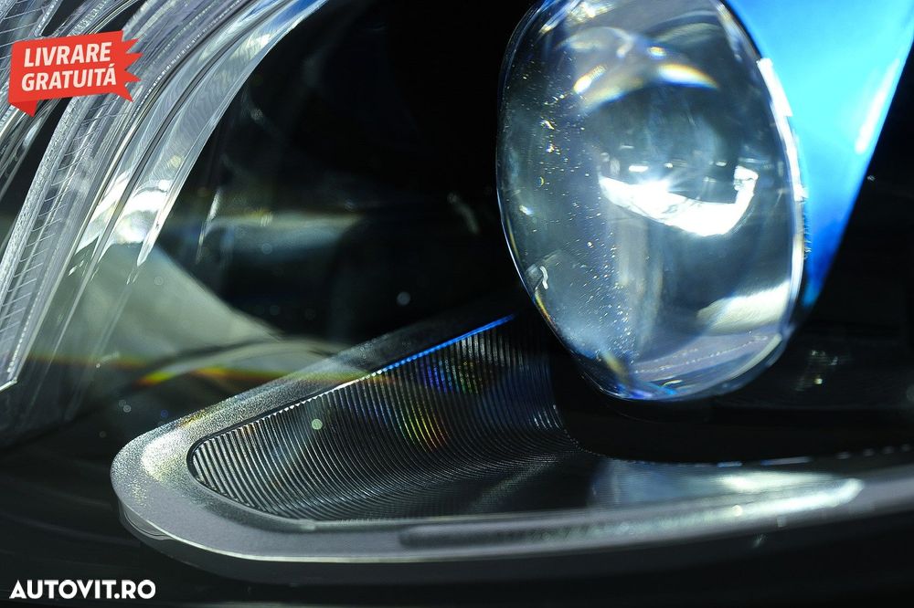 Faruri Full LED Mercedes C-Class W205 S205 (2014-2020) LHD W222 Design- livrare gratuita - 11