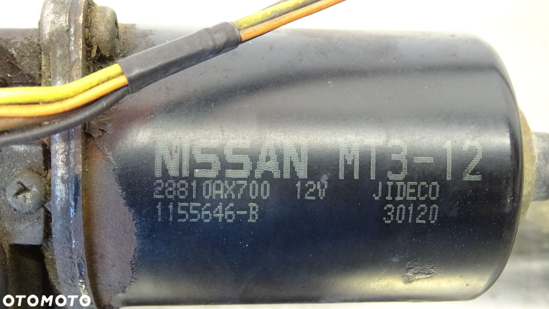 MECHANIZM WYCIERACZEK PRZÓD NISSAN NOTE 1.5 28810AX700 - 5