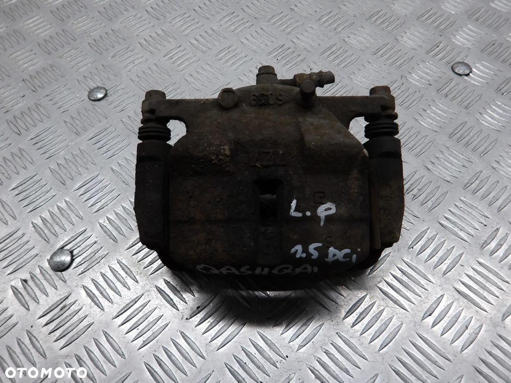 NISSAN QASHQAI I 06-09 1.5 D ZACISK HAMULCOWY LEWY PRZÓD PRZEDNI - 1