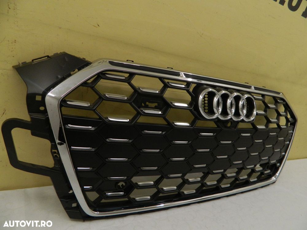 Grila radiator Audi A5 B9  S-Line facelift, 2020, 2021, 2022, 2023, 2024, 2025. - 4