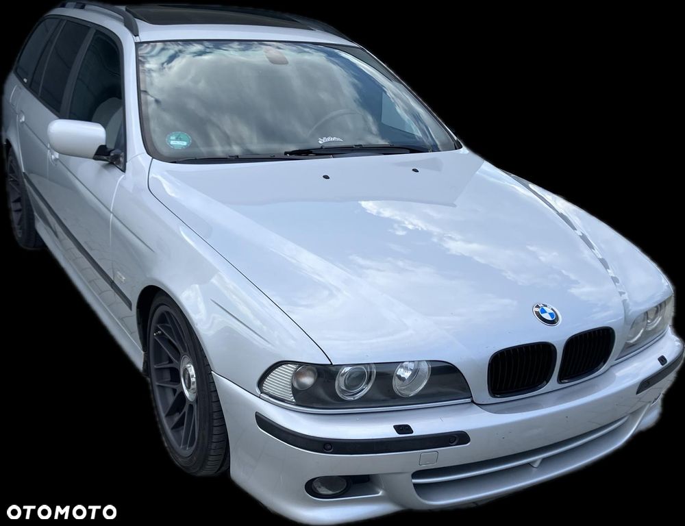 BMW E39 PRZÓD KOMPLETNY M-PAKIET LIFT LAMPY XENON TITANSILBER 354 MASKA BŁOTNIK ZDERZAK PAS CHŁODNICE BELKA - 3