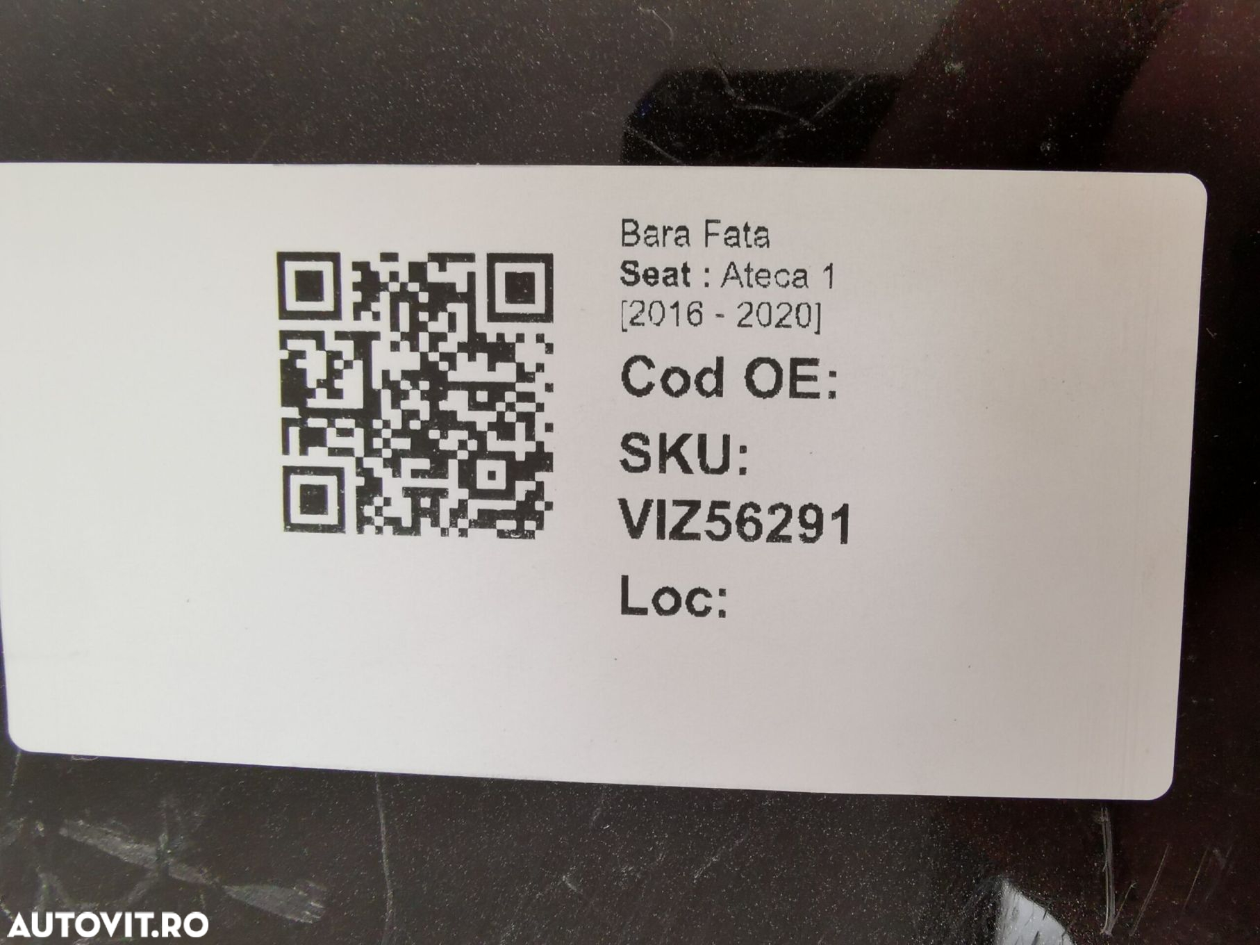 Bara Fata Seat  Ateca 1 [2016 - 2020] Originala In Stare Buna - 8
