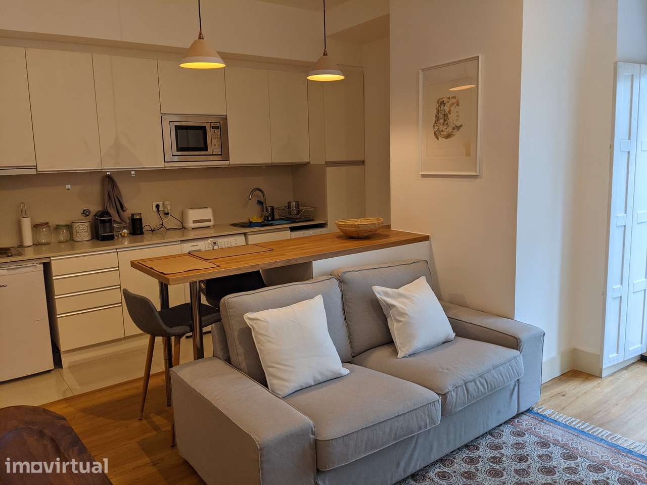 Furnished Modern Studio with Parking and 24h concierge - Grande imagem: 4/13