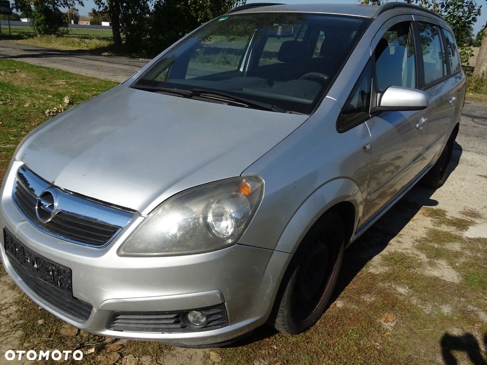 DRZWI LEWY PRZÓD LEWE PRZEDNIE OPEL ZAFIRA B Z157 2AU SREBRNY - 5