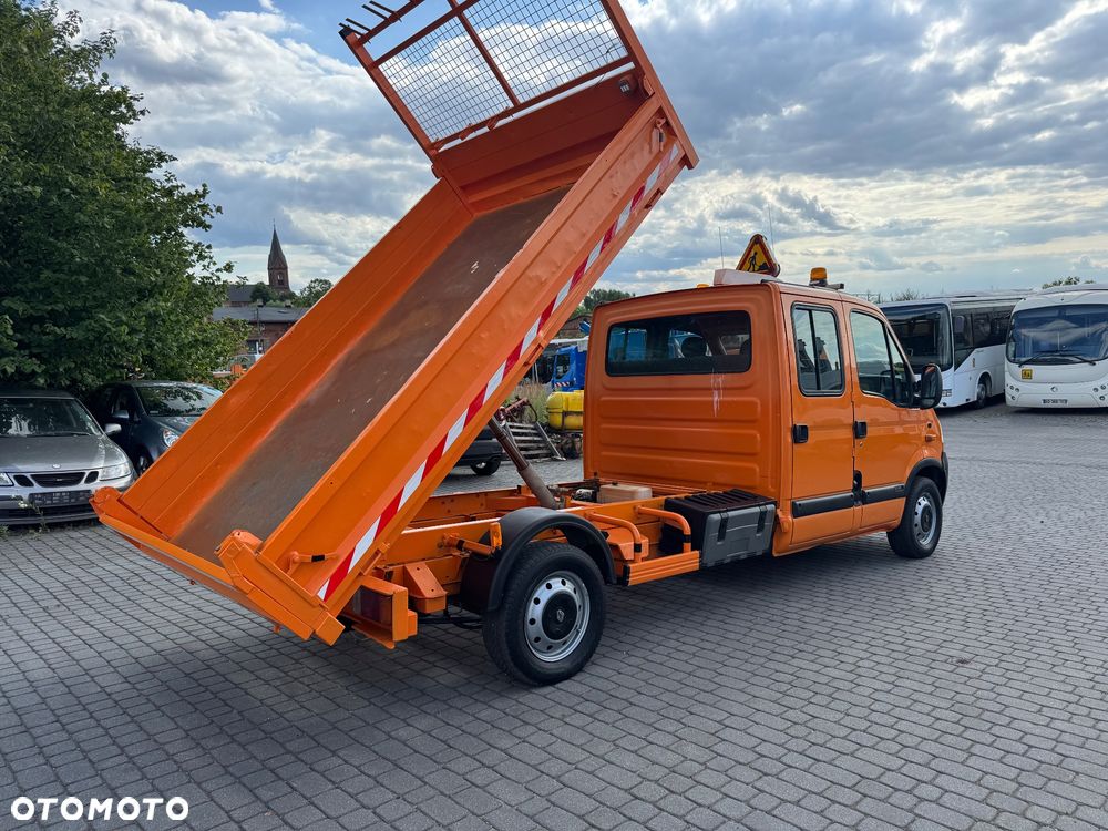 Renault Master Wywrotka brygadowka 7 osób doka  2008. 2.5DCi  Kiper I wł. Wywrot - 5