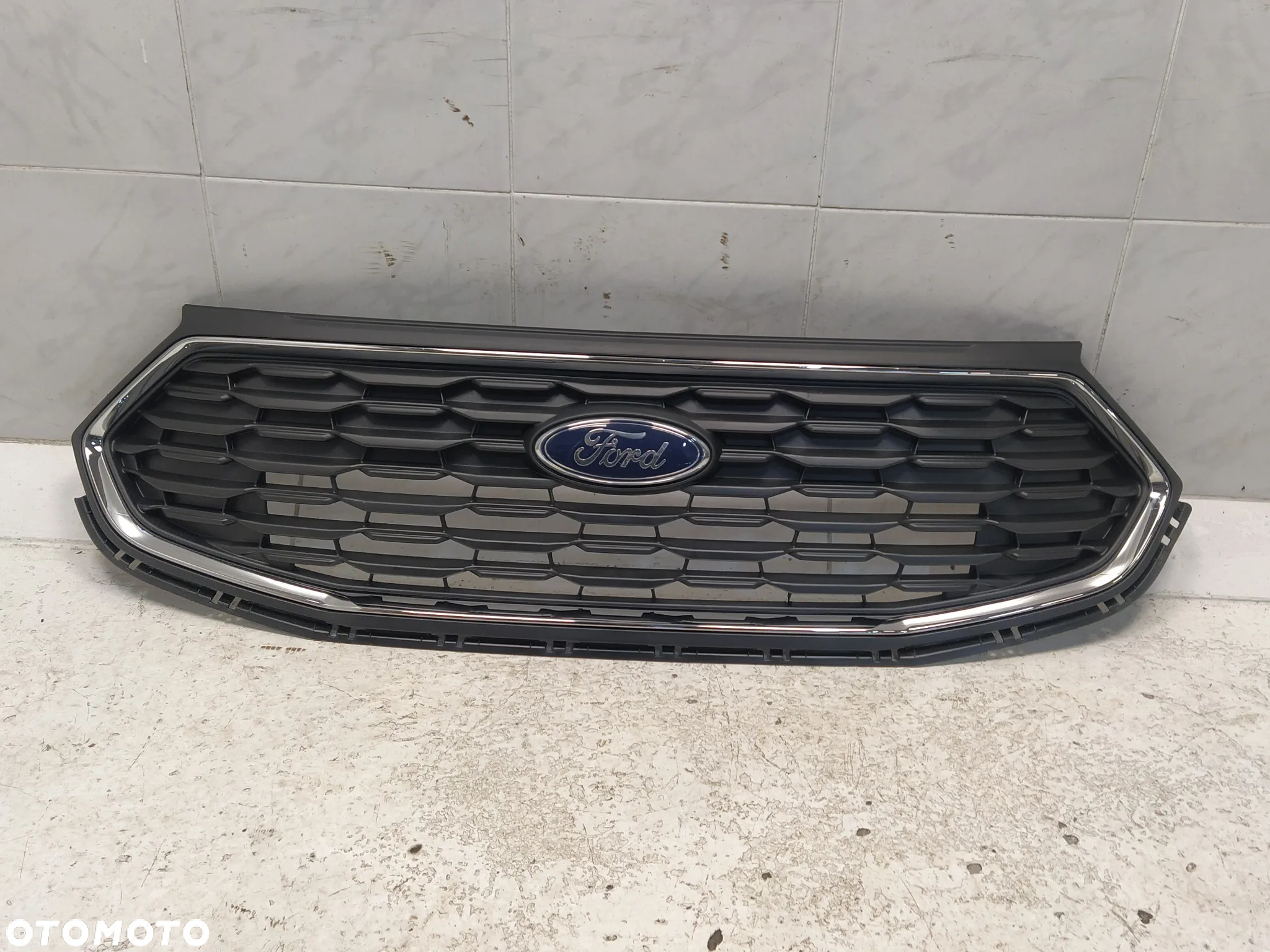 FORD TRANSIT CONNECT III MK3 GRILL ATRAPA CHŁODNICY ZNACZEK CHROM NOWY ORYGINAŁ - 2