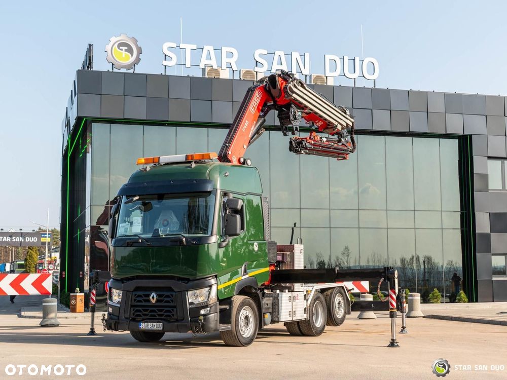 Renault T440 6x2 Fassi F485RA.2.26XE-Dynamic HDS Żuraw Fly Jib Siodło - 9