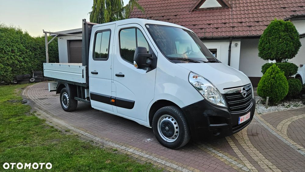Opel MOVANO 2.3 CDTI 125 KM DUBEL KABINA MASTER DOKA 7 OSÓB SKRZYNIA  KLIMA - 9