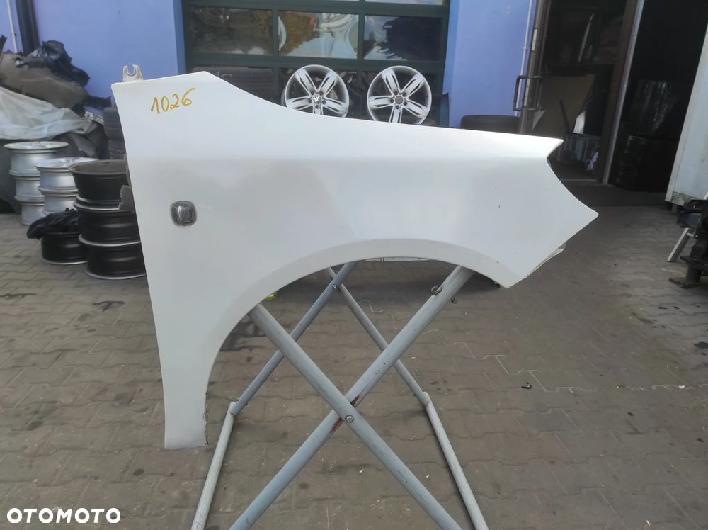 BŁOTNIK PRAWY SKODA FABIA 2 LIFT ROOMSTER PRAKITK LF9E 1026 BIAŁY WYSYŁKA !!!!! - 1