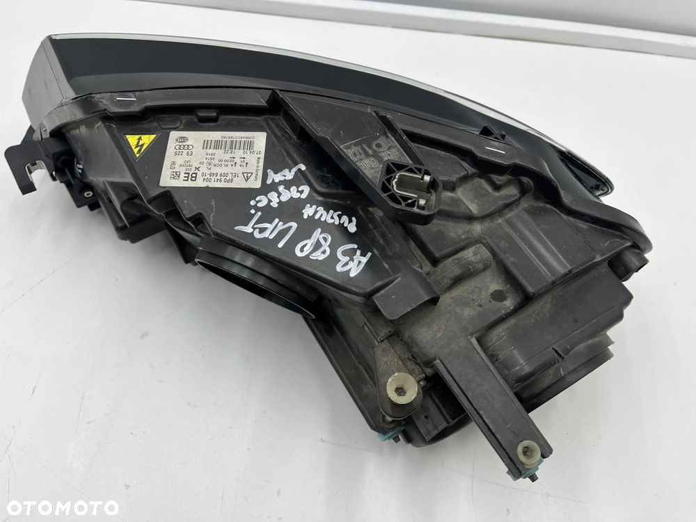 Lampa reflektor Audi A3 8p LIFT 08-13r. PRAWA przednia Bi-xenon + LED Europa oryginał prawy przód 8p - 7