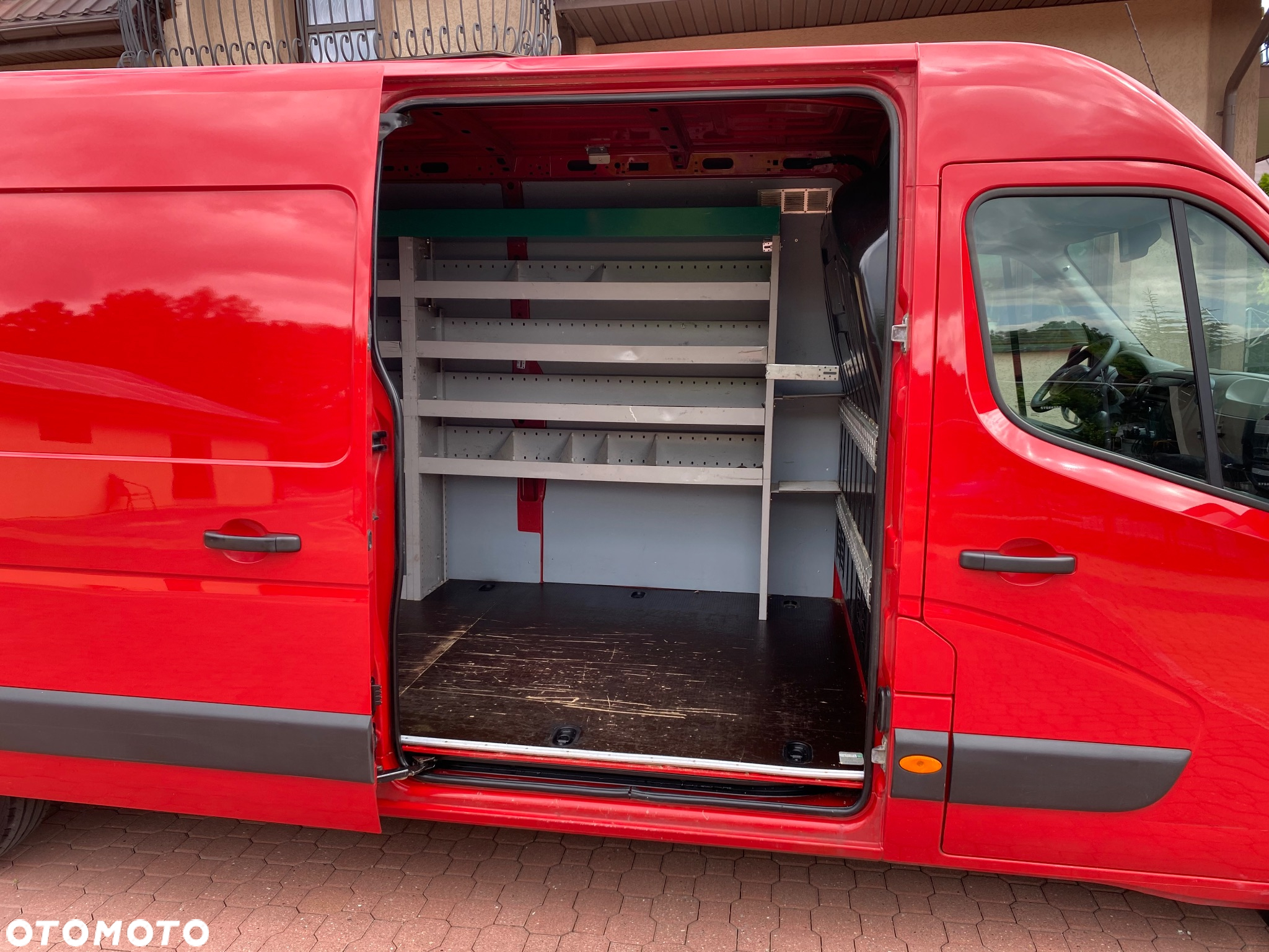 Renault MASTER L3 H3 z regałem warsztatowym , stan bardzo dobry - 14