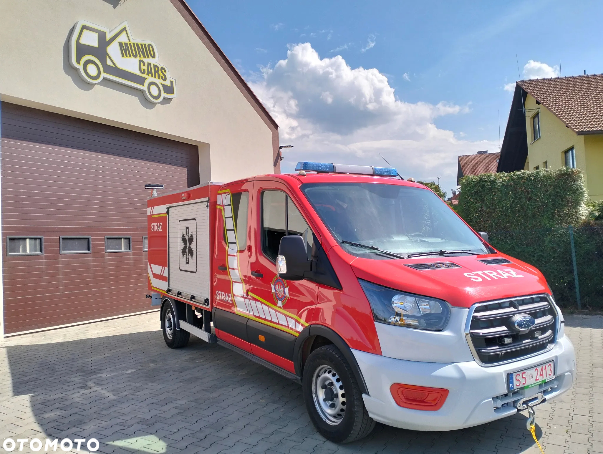 Ford Transit 2.0 TDCI Straż Strażacki Pożarniczy - 8