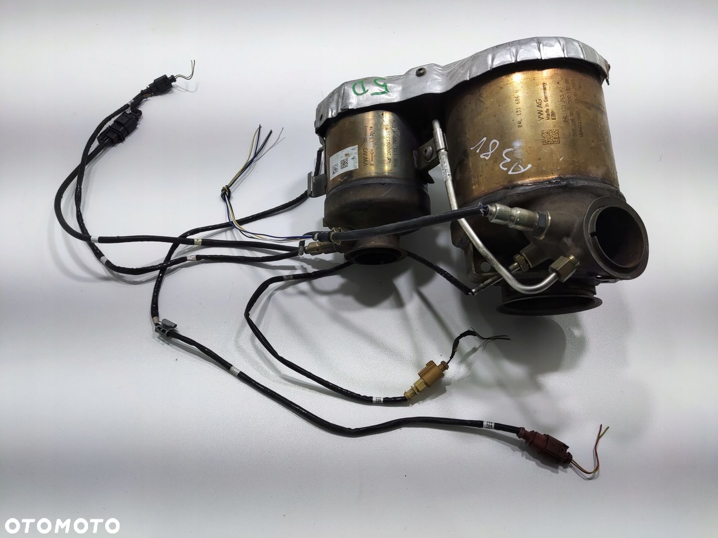 KATALIZATOR DPF FAP AUDI A3 8V 1.6 TDI 04L131606N 04L131765H 2012-2016 - 2