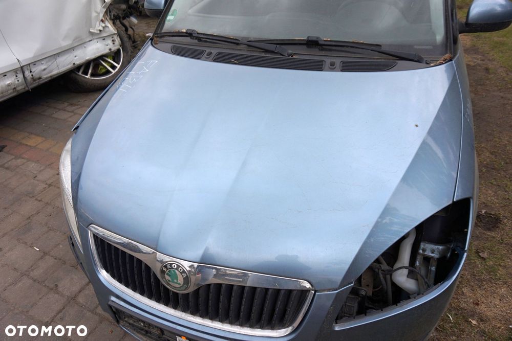MASKA POKRYWA SILNIKA FABIA II 545 LF5X 9154 SZARY SKODA 2006-2010 - 1