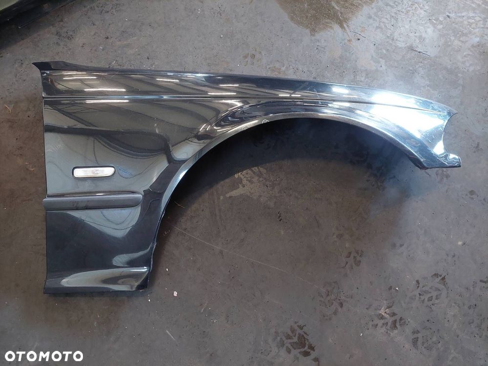 KOMPLETNY PRZÓD MASKA ZDERZAK BŁOTNIKI LAMPY BMW E46 303/9 COSMOSSCHWARZ - 3