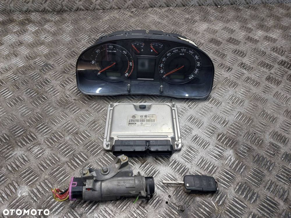 ZESTAW STARTOWY SUPERB I 1.9 TDI 038906019EG 4B0905851A 3U0920840A - 1