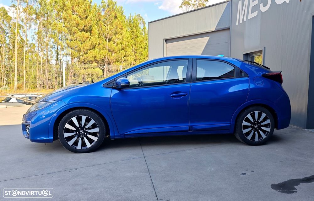 Honda Civic 1.6 i-DTEC Elegance Connect Navi+ADAS - 8