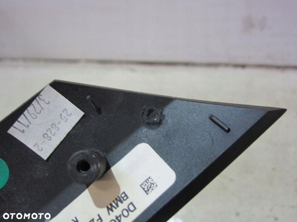 BMW X3 F25 X4 DEKORY LISTWY WEWNĘTRZNE FINELINE WAVE CIEMNE DREWNO 9200956 - 11