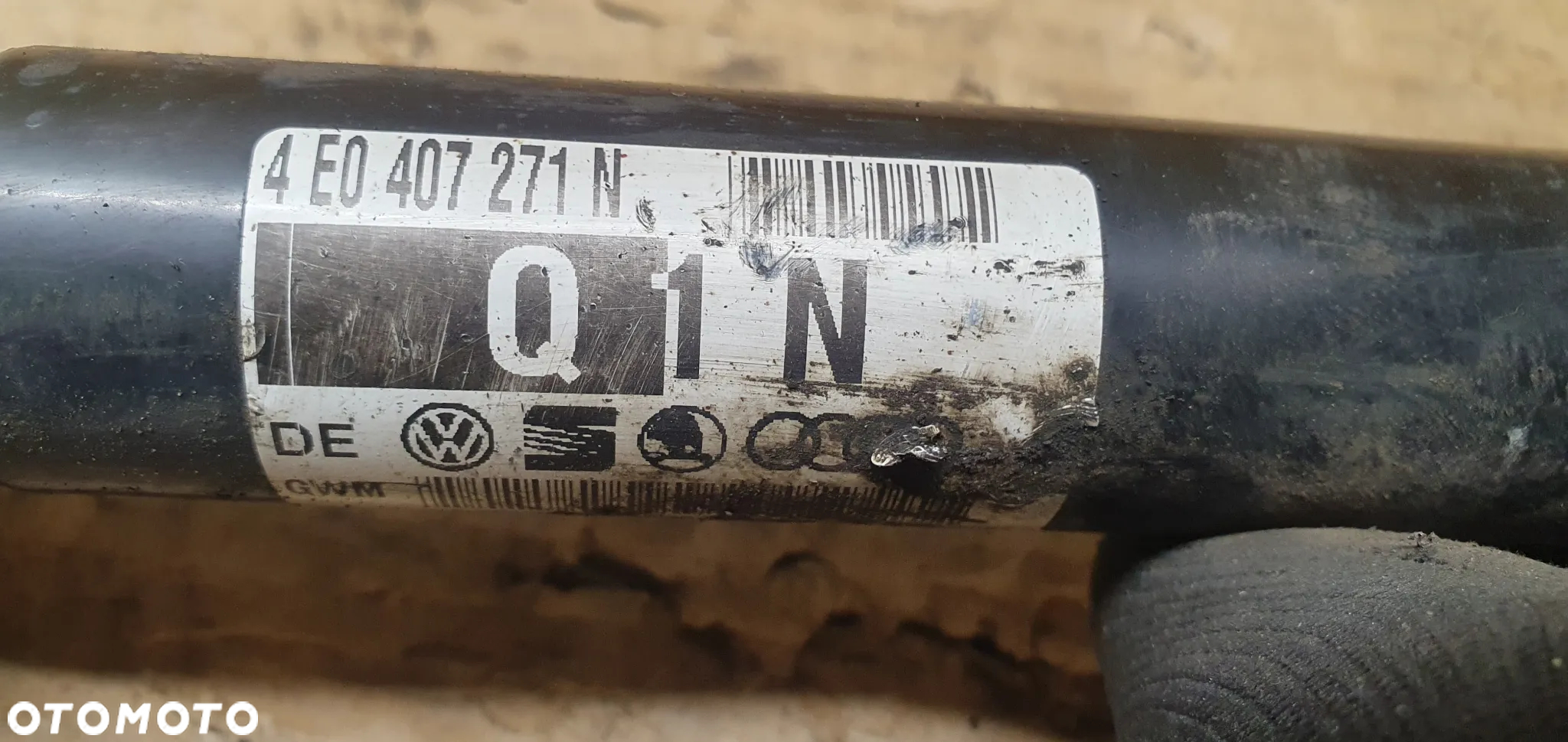 Półoś lewy przód przednia lewa Audi A8 D3 4.2 TDI 4E0407271N - 7