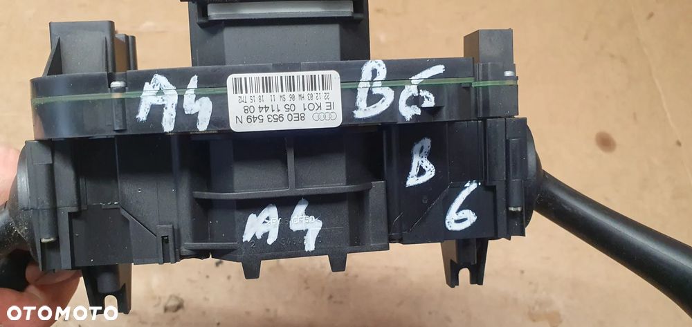 Przełącznik zespolony manetki pająk Audi A4 B6 4E0953521 4E0953503A 8E0953549N - 10