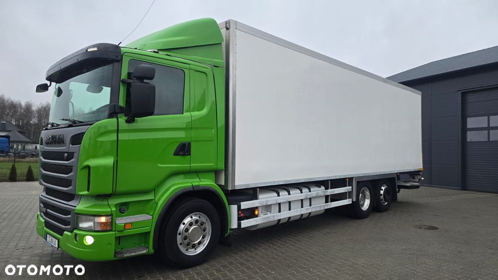 Scania R400 Euro 5 6x2 kontener izoterma 22 palety winda import NL! niski przebieg! super stan! - 23