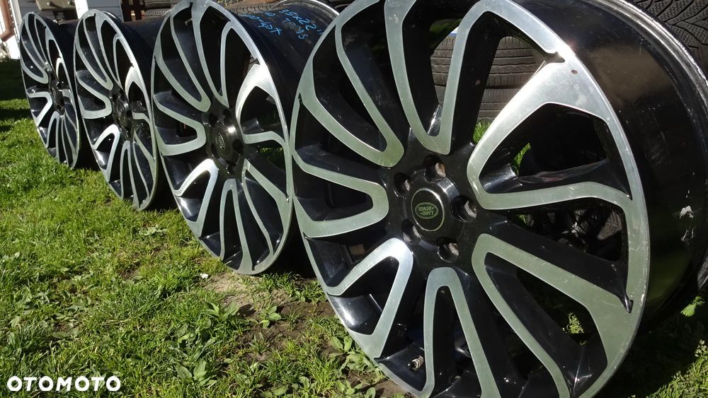 Felgi 22'' 5x120 Land Rover ET40 TPMS alufelgi 9,5Jx22 - 12