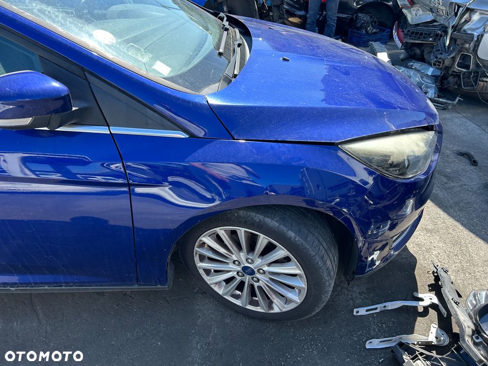 Ford Focus mk3 lift przód kompletny maska błotniki lampy pas przedni chłodnice wzmocnienie belka - 6