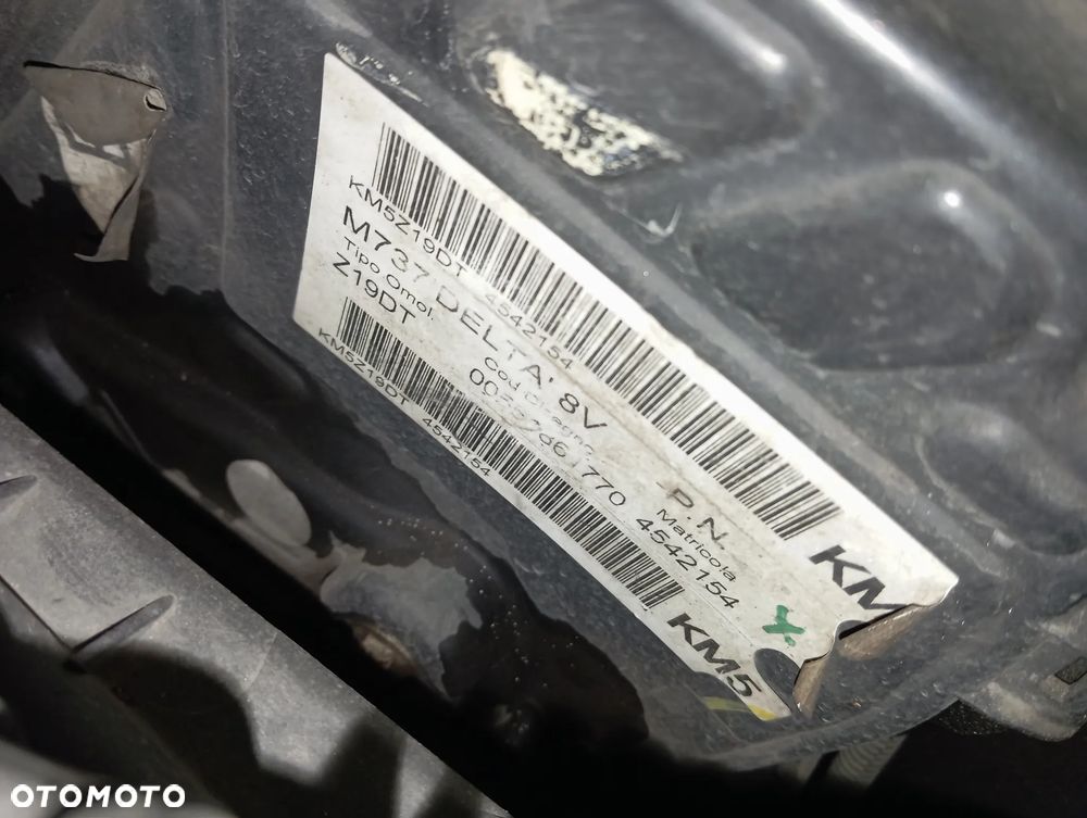 Silnik Zafira B 1,9 CDTI Z19DT - 2