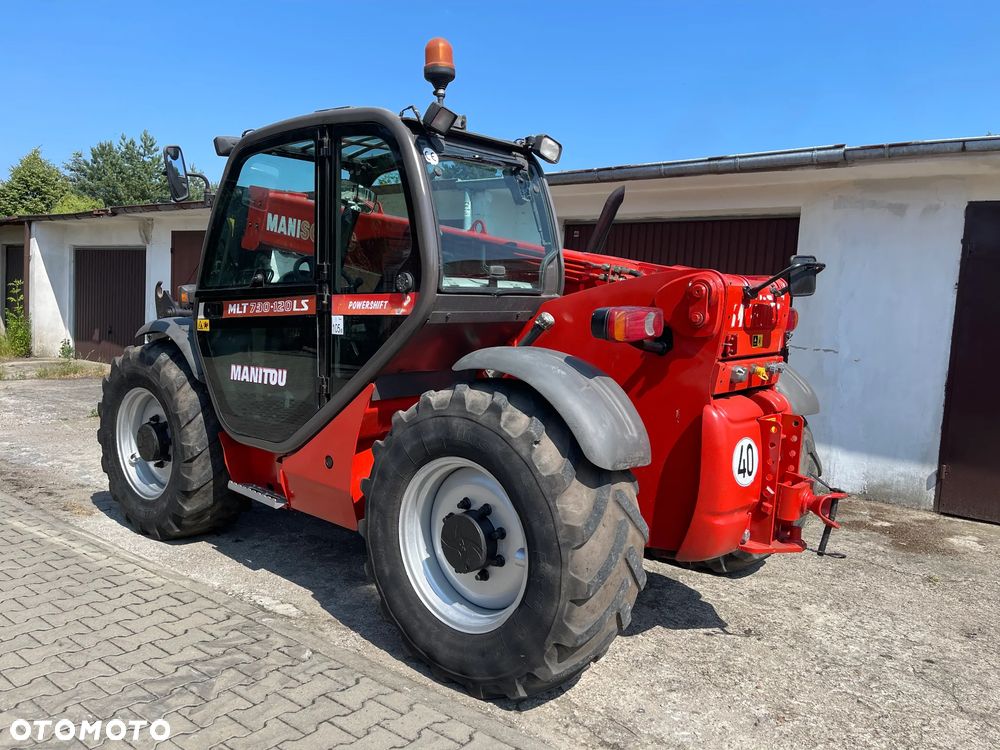 Manitou Ładowarka teleskopowa Manitou MLT 730-120 LS TURBO_Perkins 4 Cylindrowy 120 KM + Skrzynia biegów 40 KM/H SZYBKA_Napęd 4X4 - 7