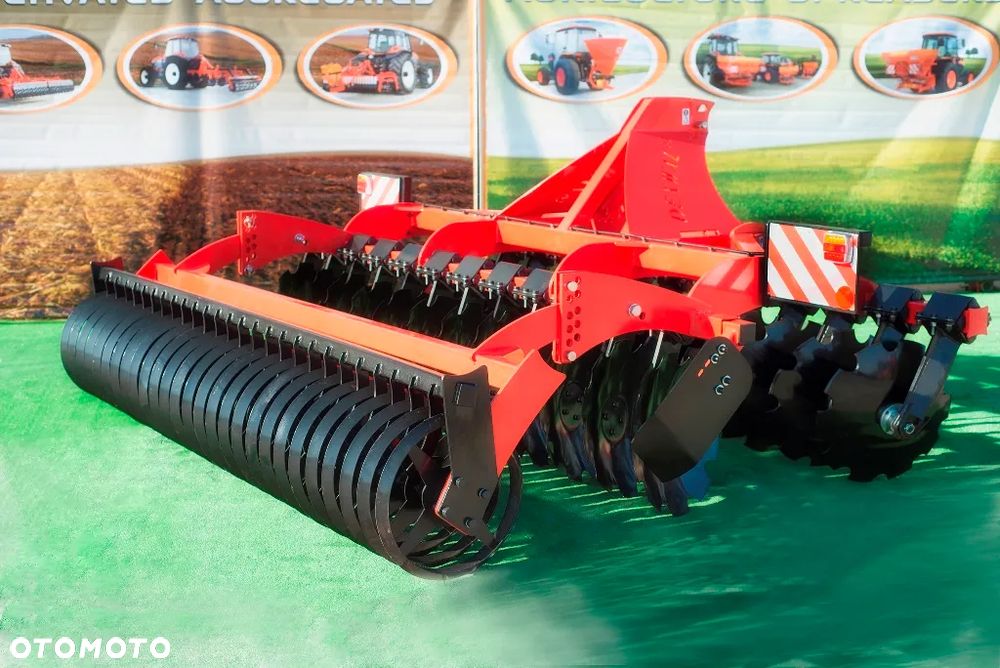 Dexwal Bis Brona talerzowa talerzówka 2,5 m # 2,7m # 3,0 m# 3,5 m # 4,0 m # Mamut Dexwal Bis Raty Transport z wałem rurowym, płaskownikowym, daszkowym, packera - 7