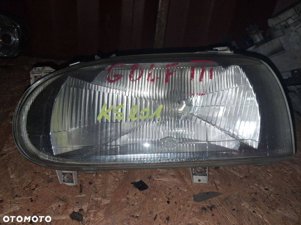 Reflektor LAMPA PRZÓD PRAWY PRAWA VOLKSWAGEN GOLF III - 1