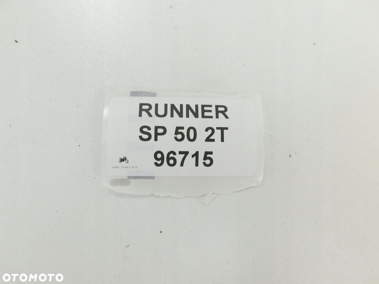 GILERA RUNNER SP 50 2T PODNÓŻKI PASAŻERA - 7