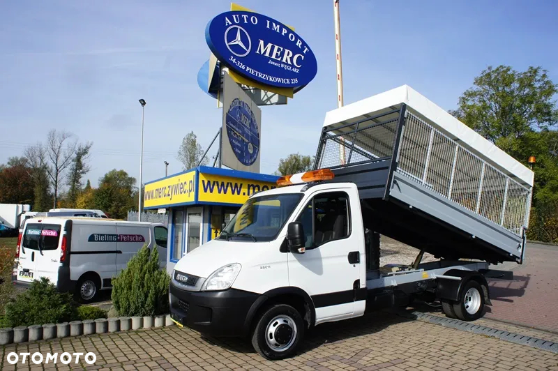 Iveco 35C18 wywrotka skrzynia plandeka żuraw HDS - 6