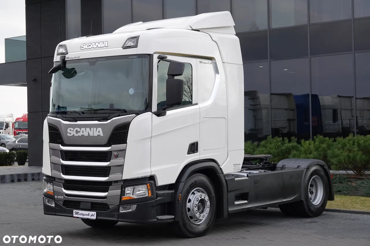 Scania R 450 / RETARDER / HYDRAULIKA / KLIMA POSTOJOWA / HYDRAULIKA / NISKA KABINA / OPONY 100% / PO KONTRAKCIE SERWISOWYM - 4