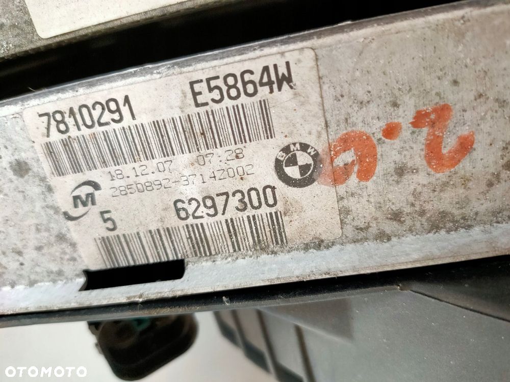 komplet chłodnic wentylator e81 e87 2.0d 7810291 - 3