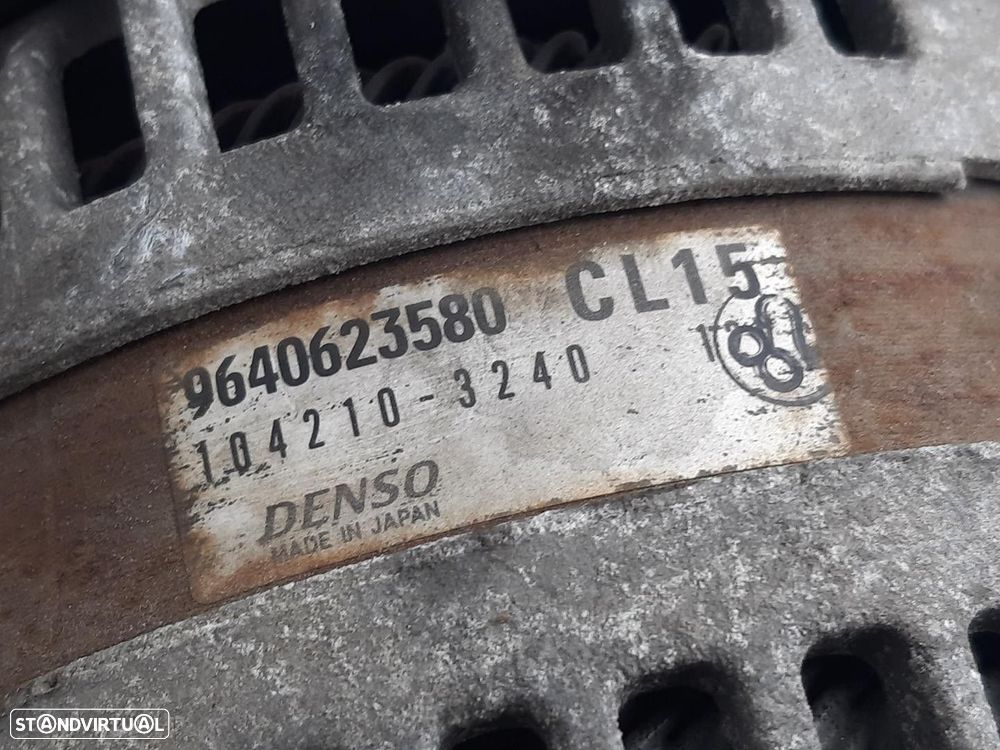 ALTERNADOR PEUGEOT 307 2002 -9640623580 - 4