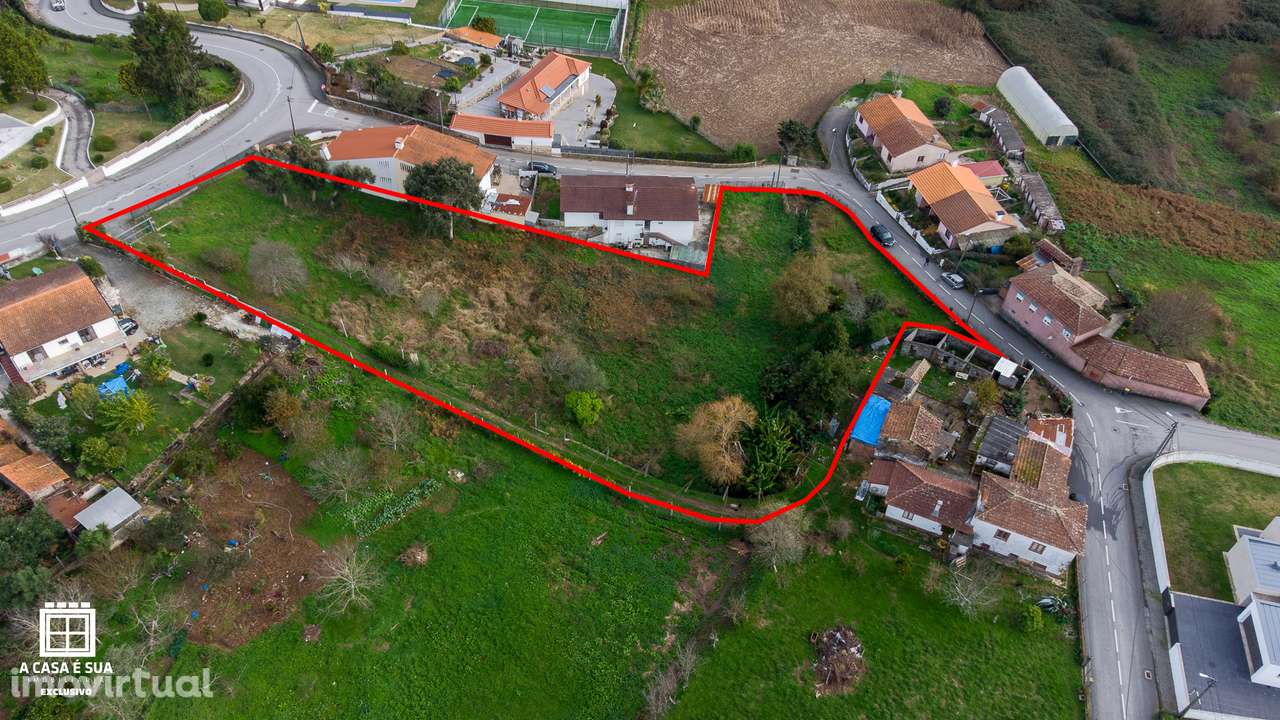 Terreno urbanizável c/ 4.334 m2 em Fornos, St. ª M.ª Feira - Exclusivo - Grande imagem: 3/15