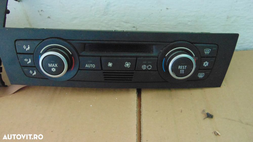 Panou comanda clima AC BMW seria 1 E87 an 2009 facelift cod 64119182287 - 2