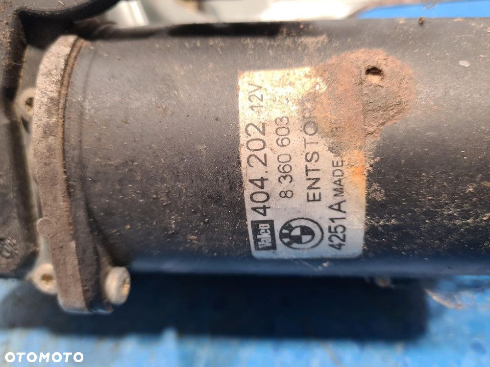 BMW 5 E39 MECHANIZM SILNICZEK WYCIERACZEK PRZÓD 8360603 - 9