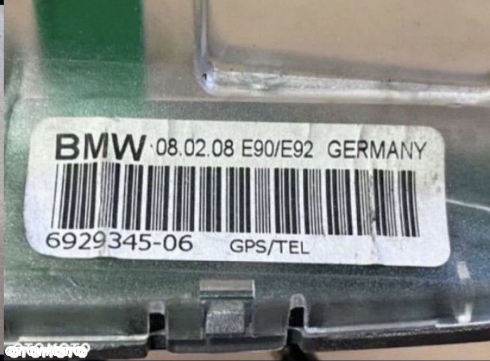6929345 antena dachowa GPS/TEL Bmw 3 e90 e91 e92 5 e60 e61 e81 e87 - 3