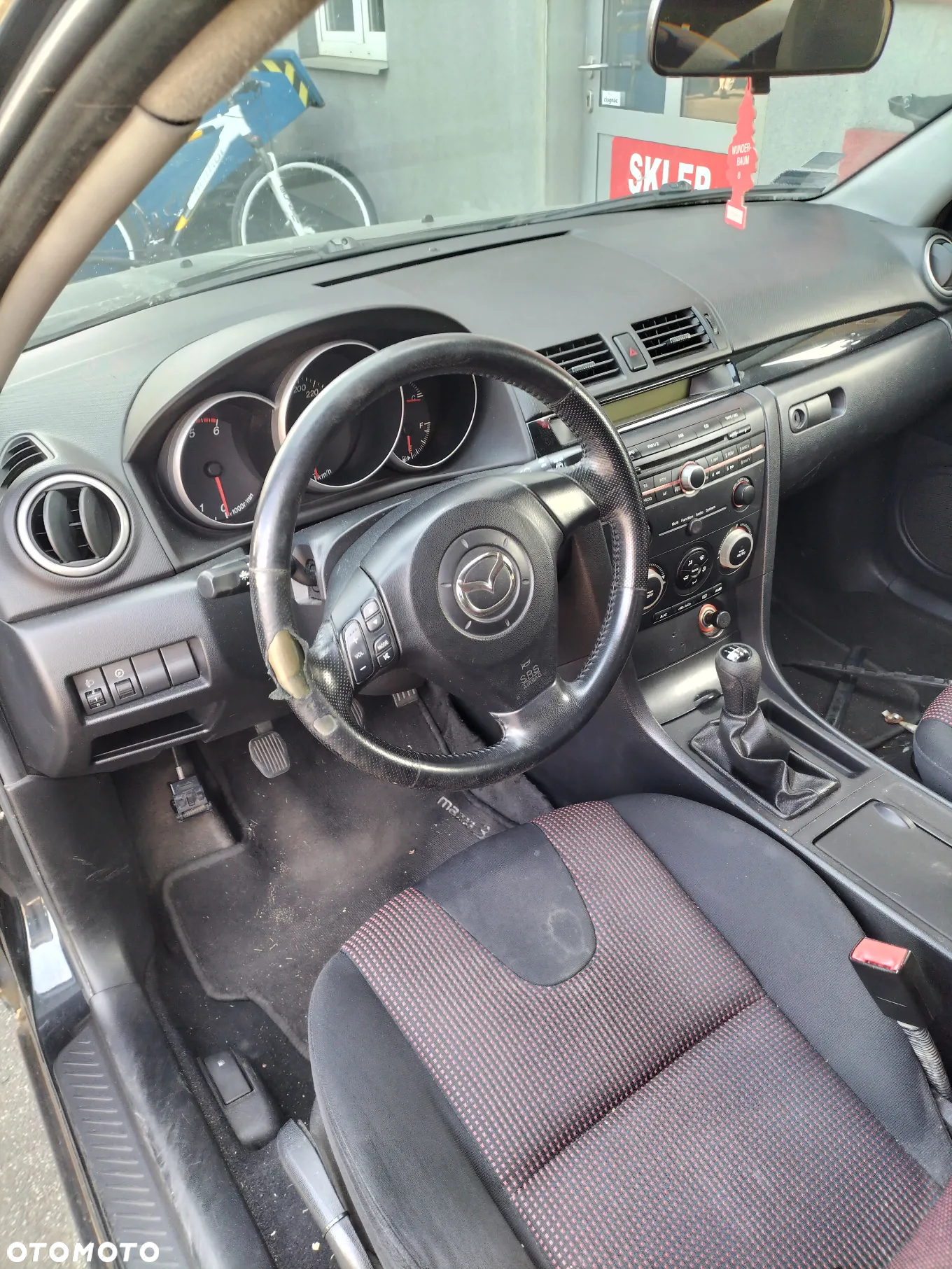 CAŁE AUTO NA CZĘŚCI ZDERZAK PRZÓD MASKA LAMPY BŁOTNIKI MAZDA 3 I SEDAN 03-09r - 8