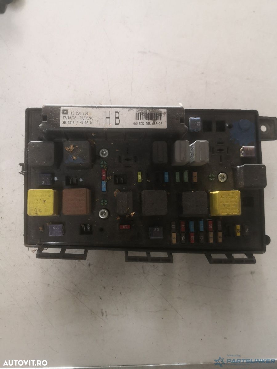 Panou sigurante OPEL ZAFIRA B (A05) [ 2005 - 2015 ] OEM 13206754 - 1