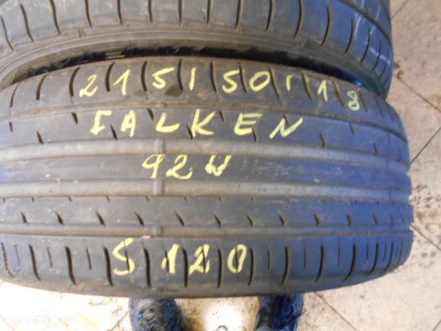 Opony 215/50r18 falken azenis fk453cc 6,5mm para lato - 2