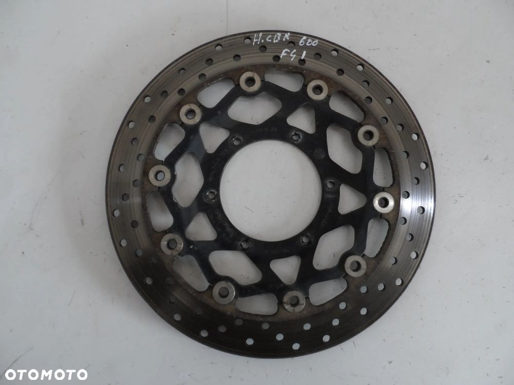 HONDA CBR 600 F4i tarcze hamulcowe przód - 4