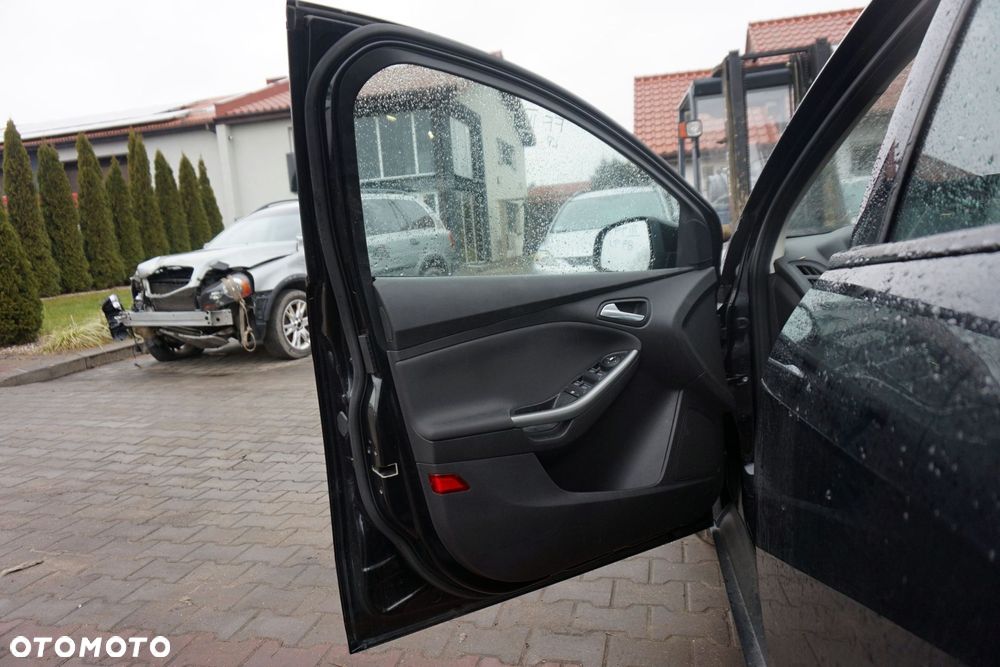 DRZWI PRZEDNIE LEWE FOCUS III MK3 5D HB FB  CZARNY FORD 2010-2014 - 8