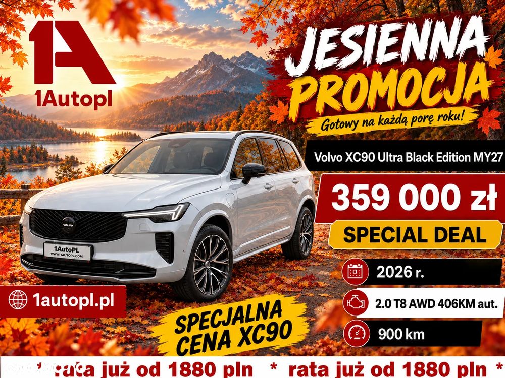 Volvo XC 90 T8 AWD Plug-In Hybrid Ultra Black Edition 7os - 1
