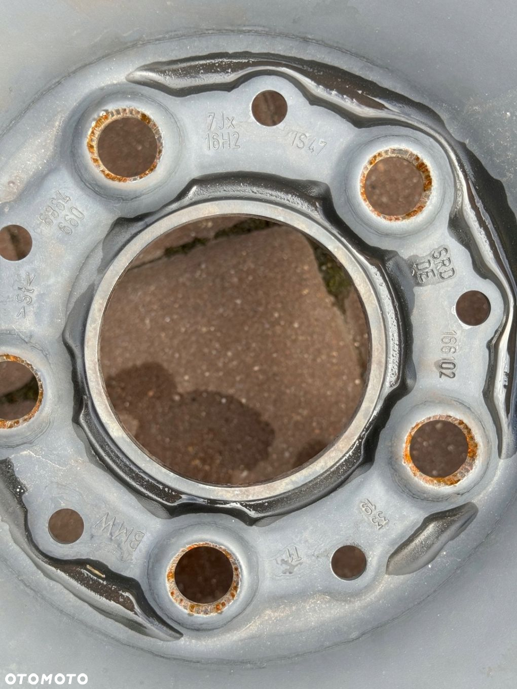 Oryginalne koła felgi stalowe BMW 2 F45 F46 5x112 16  czujniki TPMS - 6