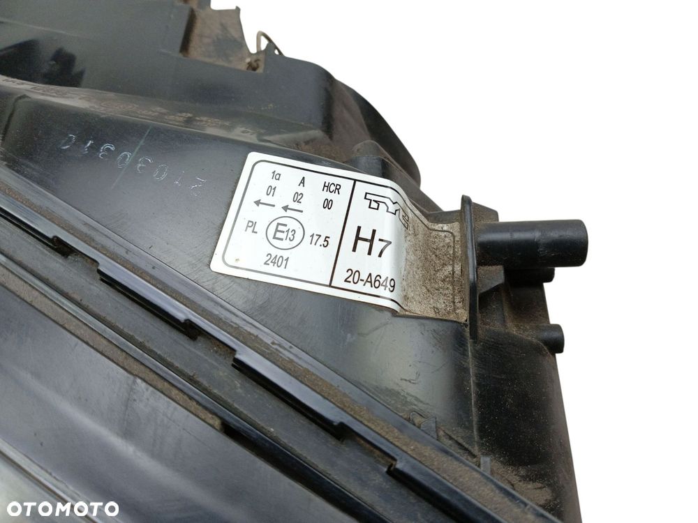 LAMPA REFLEKTOR PRAWY PRZÓD BMW E87 LIFT (2007-2011) ZAMIENNIK EUROPA - 3