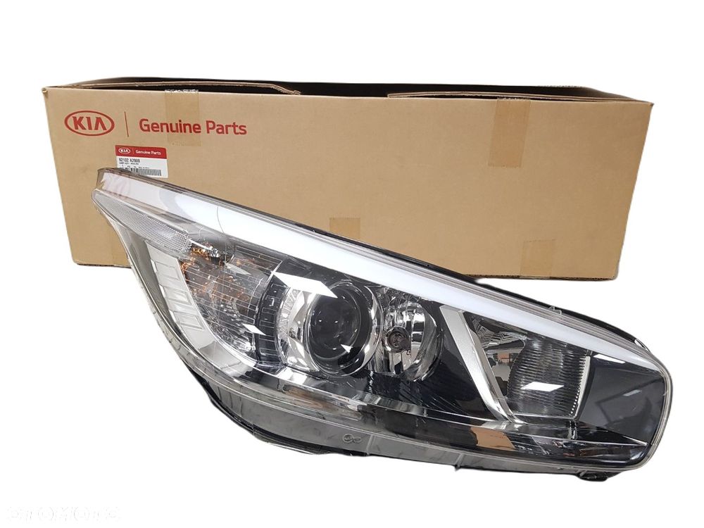 NOWA ORYGINALNA LAMPA PRAWA PRZÓD PRZEDNIA KIA CEED 2 II 12- REFLEKTOR KOMPLETNY EUROPA 92102-A2000 - 1