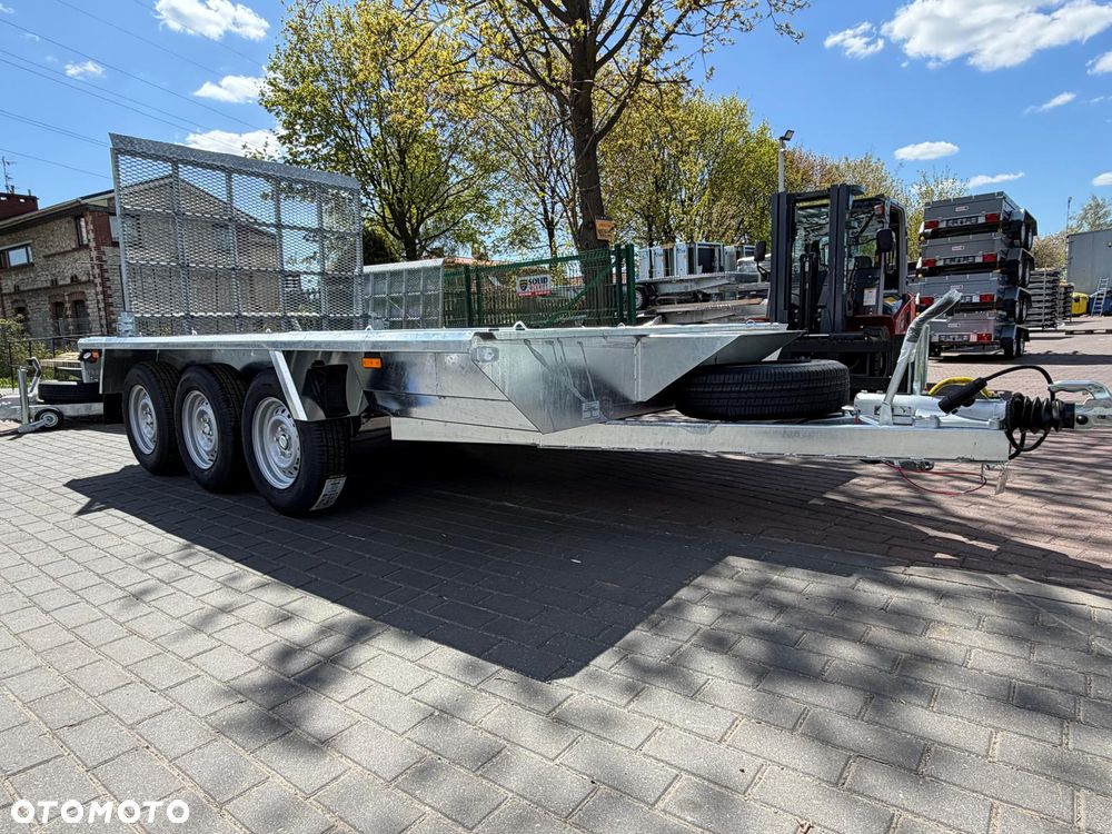 Inny Przyczepa do przewozu sprzętu budowlanego Fracht Artur 350x180 DMC 3500kg walec koparka - 11